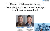 UB Center of Information Integrity: Combating disinformation in an age of information overload UB Alumni Association. 