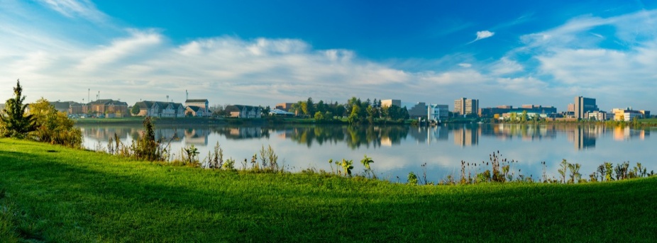Panorama of UB campus. 
