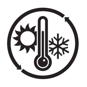 UB Climate Action Plan Logo for heating and cooling. 