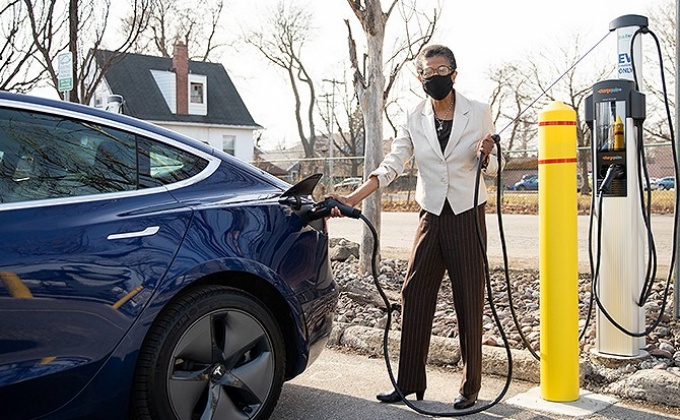 EV Chargers. 