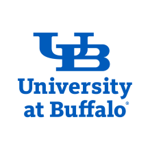 University at Buffalo stacked logo. 