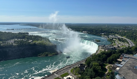 View of Niagara Falls taken by a CLIMB UP 2024 participant. 