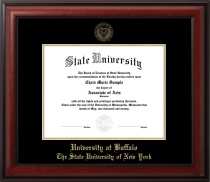 Meridian UB diploma frame.