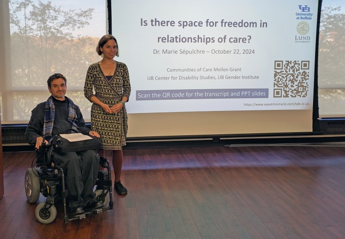 In this presentation, Dr. Marie Sépulchre asks whether there is space for freedom in relationships of care. 