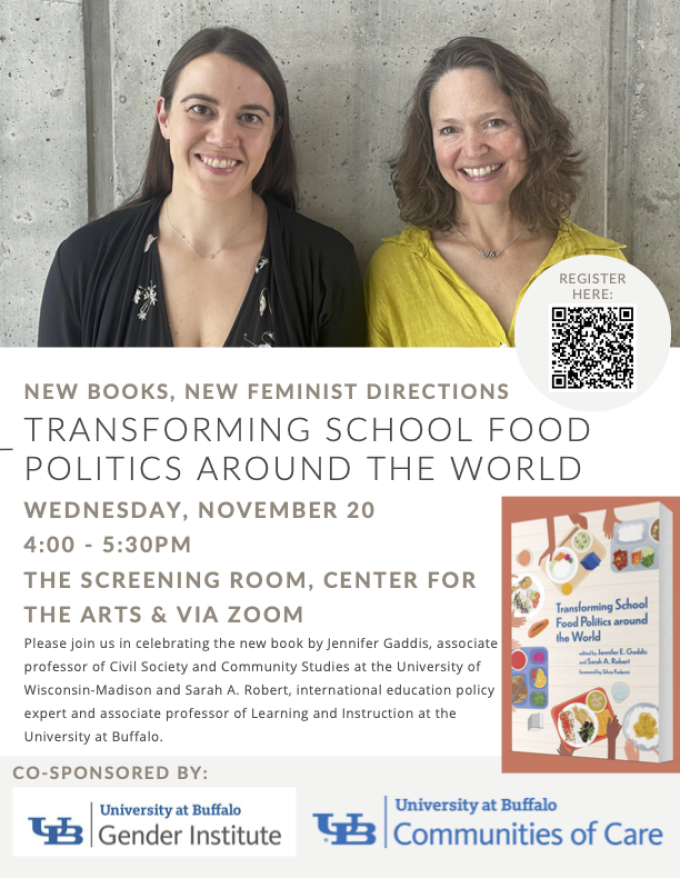 FLYER: TRANSFORMING SCHOOL FOOD POLITICS AROUND THE WORLD. 