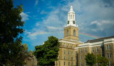 Photo of Hayes Hall, UB's South Campus. 