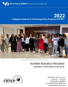 2022 Summer Research Journal Cover Page with group picture. 