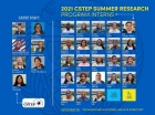 2020 Summer Research Journal Cover Page with group picture. 