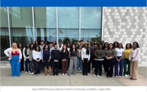 2025 Summer Research Journal Cover Page with group picture. 