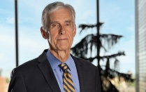Photo of retired CTSI Director Timothy Murphy, MD, at the CTRC. 