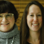 Community Engagement Specialist Grace McKenzie, MEd, and Clinical Recruitment Coordinator Ashley Regling, MA. 