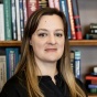 A photo of Jocelyn Swick-Jemison, MLS, Data Services Librarian, Abbott Library. 