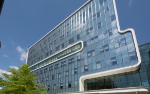 Photo of the outside of the CTRC building. 