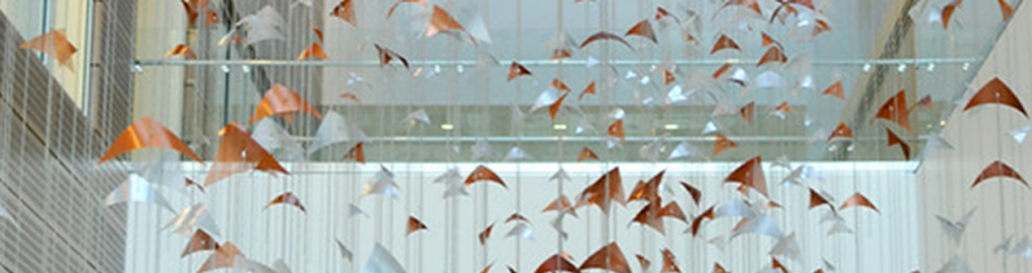 Photo of ceiling at the CTRC. 