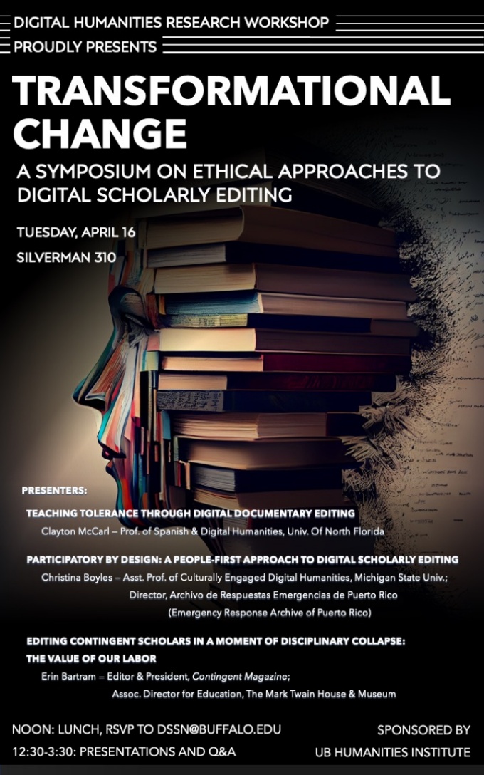 Transformational Change Symposium Event Poster. 