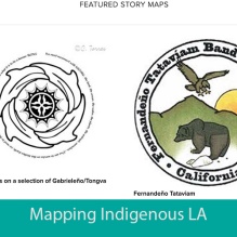 Mapping Indigenous LA link. 