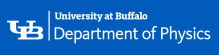 UB Department of Physics Logo. 