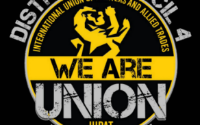 District Council #4, International Union of Painters and Allied Trades logo. 
