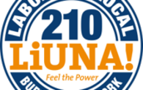 Laborers Local #210 logo. 