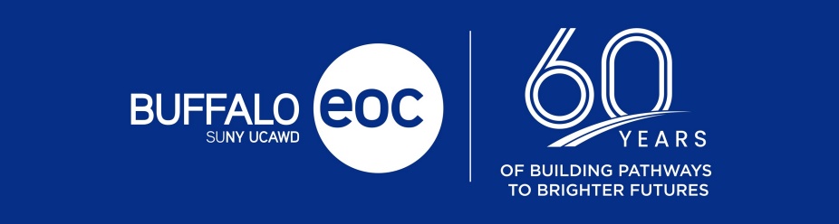 Buffalo EOC 60th Anniversary Logo. 