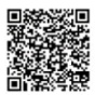 Brightspace student user account assistance QR code. 