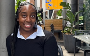 Tombari Augustine, EPAC Peer Ambassador. 