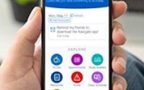 Screenshot of the Navigate app on a smartphone. 