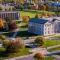 Fall trees on UB's South Campus. 