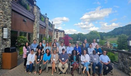 Group of people during a Leadership Workshop in August 2024. 
