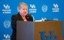 Zoom image: Sharon Cramer, SUNY Faculty Senate Parliamentarian 