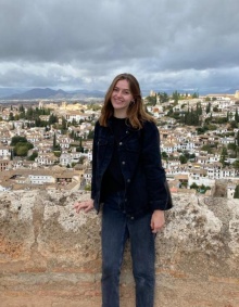 Emma Correia in Spain. 