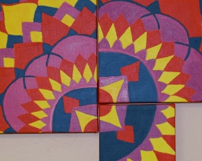 Zoom image: Mandala Trio (detail) 