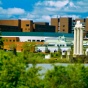 Lake LaSalle, Baird Point and various buildings on UB's North Campus. 