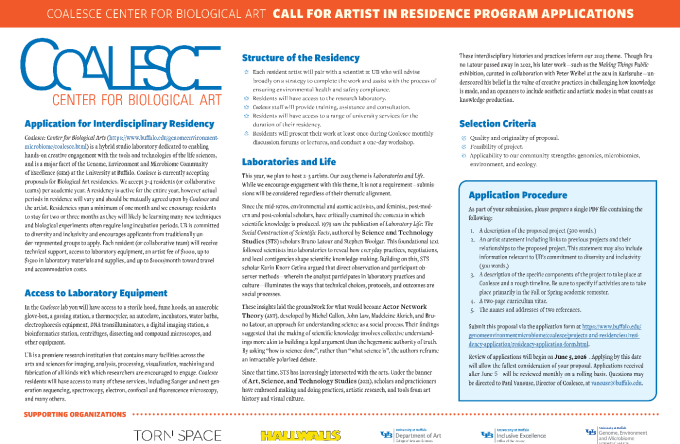 2026-2027 Residency Flyer. 