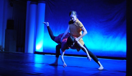 Dancers performing. 