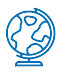 icon of a globe. 