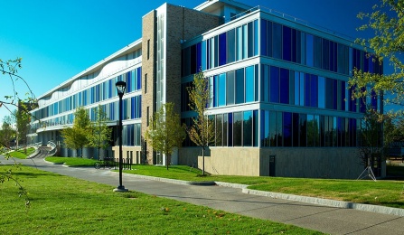 The Pharmacy Building on UB's south campus. 