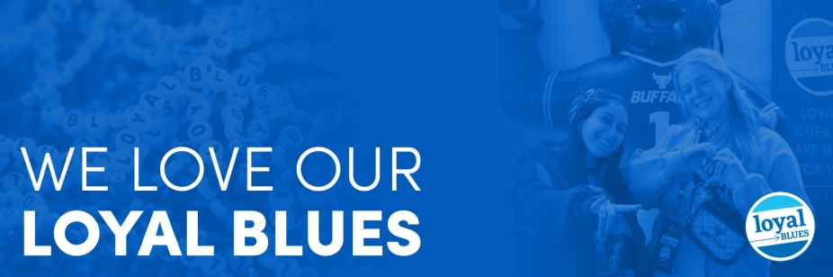 We love our loyal blues. 