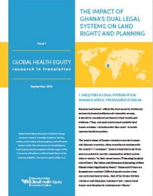 Image of a policy brief. 