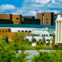 Lake LaSalle, Baird Point and various buildings on UB's North Campus. 