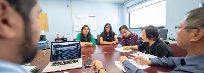 Dr. Li Lin's project team works within the Refugee Health Big Ideas team. 
