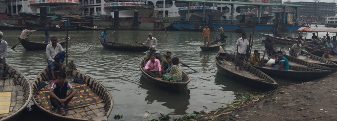 Boats and Ferries, Dhaka, Bangladesh, 2017. 