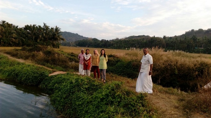 Plan-REFUGE team in Kerala, India. 