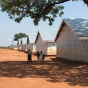 Settlement site in Uganda, 2016. 