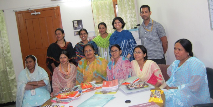 Pavani Ram with international collaborators. 