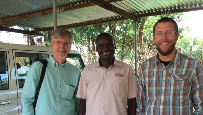 Jim Jensen, Chris Lowry in Uganda. 