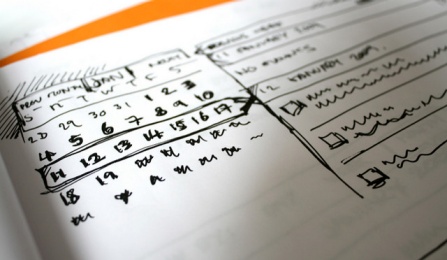 Calendar, JamesBox, 2009, Modified. 