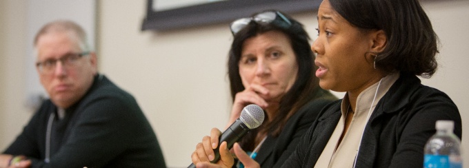 Panelists from the Advocating Positive Change Panel Session, 5th Annual WNY Refugee Health Summit. 