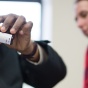 School of pharmacy workshop teaching pharmaceutical health literacy to community members. 
