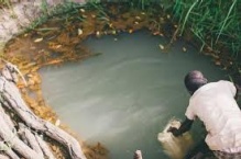 A water source from Nadia's site visit. 